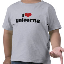 I Love Unicorns T-Shirt