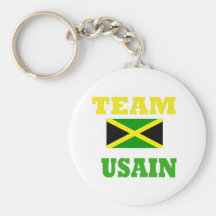 I love usain bolt - keychain - -