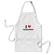 I Love Vacuuming Apron