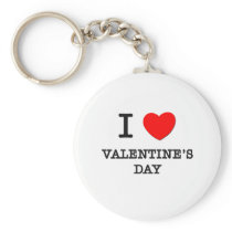 I Love Valentine'S Day Keychains