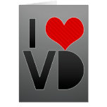 I Love VD cards