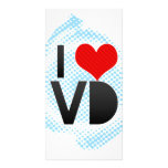 I Love VD photo cards