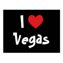 I Love Vegas Postcards