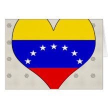 I Love Venezuela Card