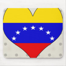 I Love Venezuela Mousepad