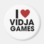 I love Video Games Refrigerator Magnet