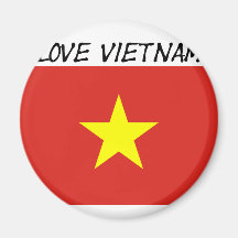 I LOVE VIETNAM-DESIGN 2 FROM 933958STORE REFRIGERATOR MAGNET