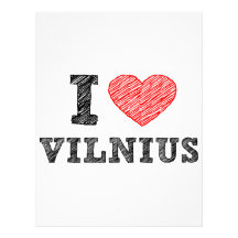I-love-Vilnius Customized Letterhead