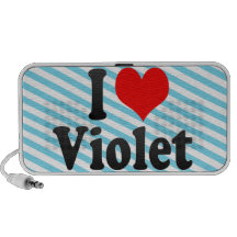 I love Violet Laptop Speaker