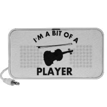 I Love violins Mini Speaker