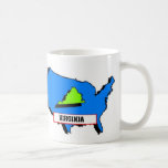 I Love Virginia Coffee Mugs