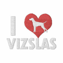 I Love Vizslas Women's Polo