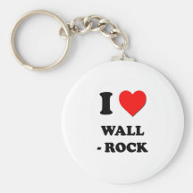 I love Wall - Rock Key Chains