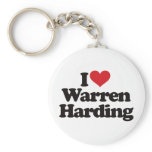 I Love Warren Harding keychains