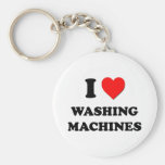 I love Washing Machines Key Chains
