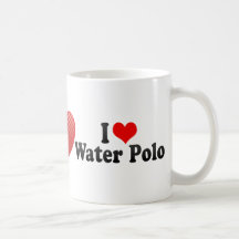 I Love Water Polo Mug