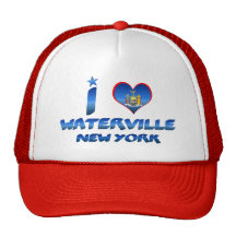 I love Waterville, New York Hats