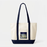 I Love Weddings! White Spring Blossoms Flowers Canvas Bag