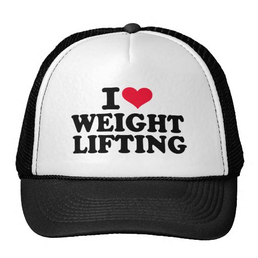 I love Weightlifting Hat