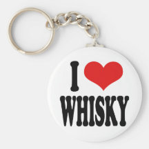 I Love Whisky Key Chains