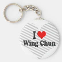 I love Wing Chun Keychain