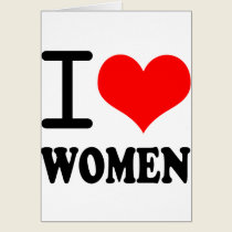 I love women cards
