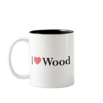 I Love Wood Mug