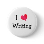 I Love Writing buttons