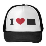 I Love Wyoming hats