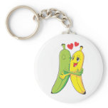 I Love You Bananas Keychain