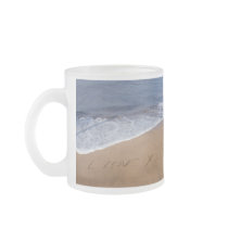 I love you ... beach love mugs