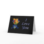 I love you-Calla lilies Cards