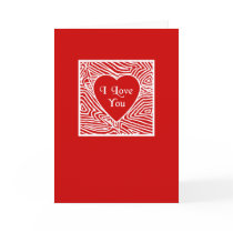 I Love You cards