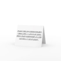 I LOVE YOU GREETING CARD
