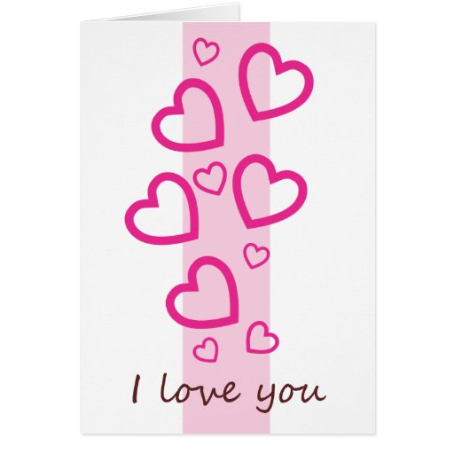 I Love You Card