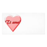 I Love You card photo cards