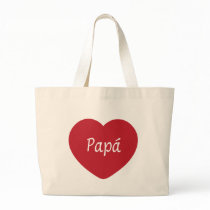 I Love You, Dad Canvas Bags