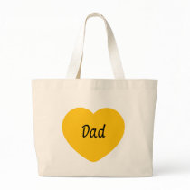 I Love You, Dad Canvas Bags