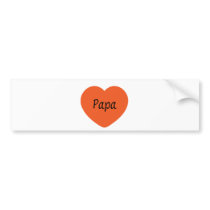 I Love You, Dad Bumper Sticker