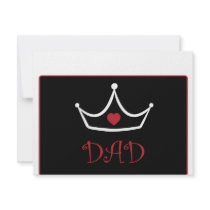 I Love You Dad Personalized Invites