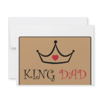 I Love You Dad Invites
