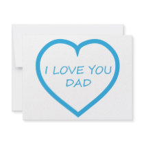 I Love You Dad Announcement