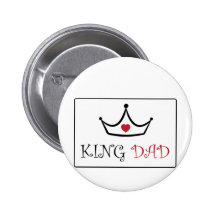 I Love You Dad Pinback Buttons