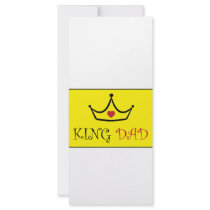 I Love You Dad Full Color Rack Card