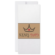 I Love You Dad Rack Card Template