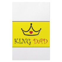 I Love You Dad Stationery Paper