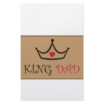 I Love You Dad Stationery Design