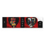 " I LOVE YOU" DOXIE BUMPER STICKER