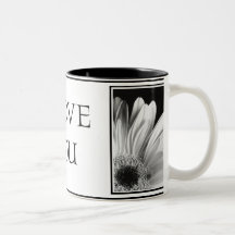 I Love You - Gerber Daisy Mug