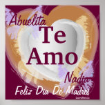 I Love You Grandmother [Spanis] Poster-Cust.